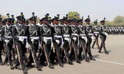 Nigeria police academy cadets